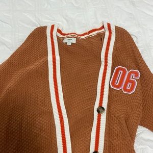 Aerie varsity cardigan